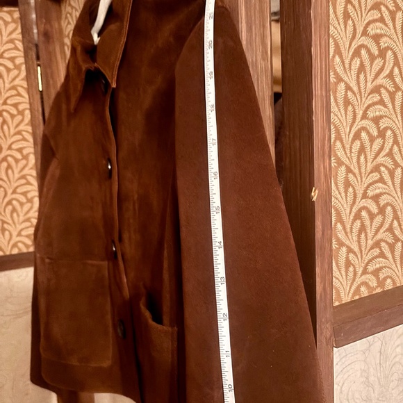 Never worn Madewell boxy cropped suede jacket - Picture 5 of 6